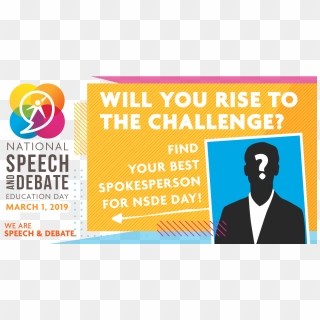 Speech & Debate - Poster, HD Png Download - 1200x630 (#6608309) - PinPng