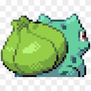 Pokemon Firered/leafgreen- Bulbasaur Back By Gaminggirl - Simple Anime Pixel Art, HD Png Download