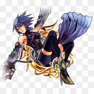 Aqua Kingdom Hearts Png - Kingdom Hearts Illustrated Aqua, Transparent ...