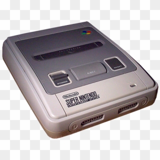 19091-super Nintendo - Super Nintendo Console Pal, HD Png Download ...