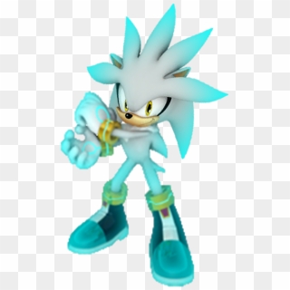Sonic The Hedgehog - Silver The Hedgehog Statue, HD Png Download ...