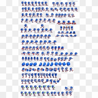 Ultimate Sonic 2 Sprite Sheet, HD Png Download , Transparent Png Image -  PNGitem