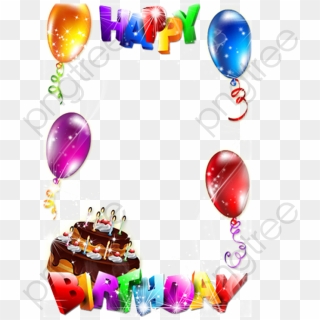 مثير للسخرية آمنة النهاية  Birthday Balloons Clipart Frame - صور اطارات عيد ميلاد, HD Png Download -  641x728 (#6710525) - PinPng