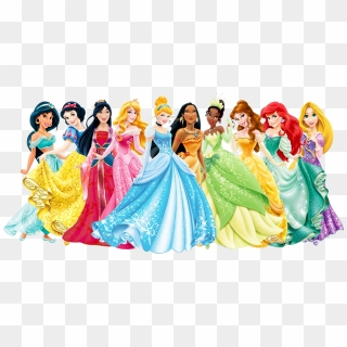 Ariel, Cinderella, Rapunzel, Toy, Barbie Png Image - Transparent Background Disney Princesses Png, Png Download