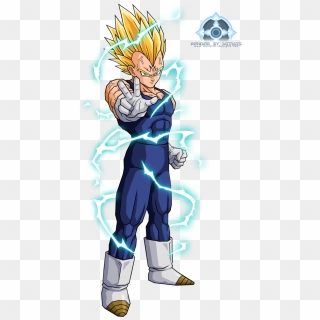 Free download, Vegeta # (Majjin SSJ) transparent background PNG clipart