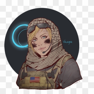 Rainbow Six Siege Valkyrie Fanart, HD Png Download