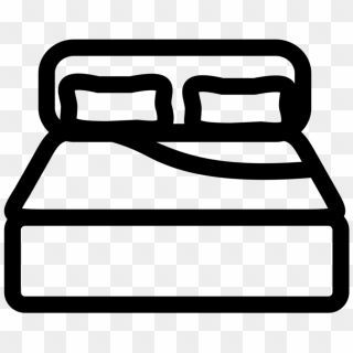 Go To Image - Png Bed Icon White, Transparent Png