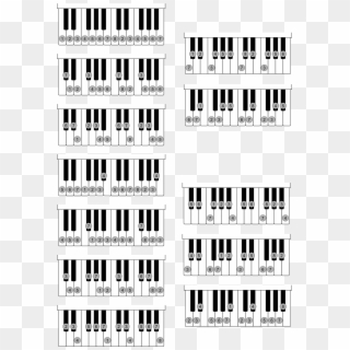 Notice The Unique Major Scale Pattern - Piano Scale All Black Keys, HD ...