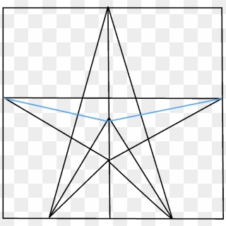 How To Draw Star - Draw Star Step By Step, HD Png Download