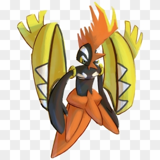 Tapu Koko - Cartoon, HD Png Download - 1997x2369 (#6804106) - PinPng