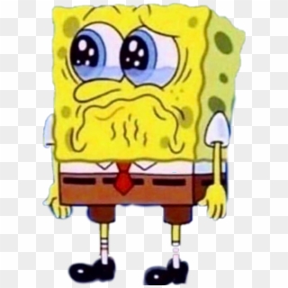 Freetoedit Sad - Spongebob Crying Drawing, HD Png Download - 480x666 ...