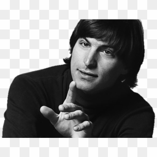 Steve Jobs Png - Steve Jobs With Apple, Transparent Png - 681x771 ...