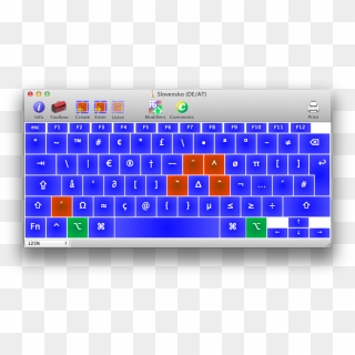 Romanian Keyboard Layout - Swedish Qwerty Keyboard Layout, HD Png ...