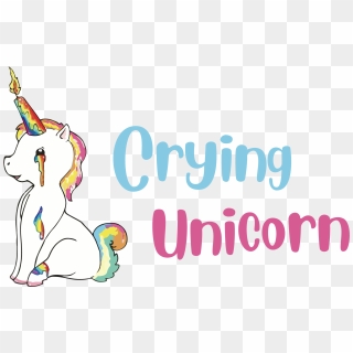 Unicorn Cry , Transparent Cartoons - Crying Unicorn, HD Png Download ...