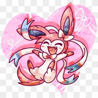 Sylveon - Eevee Evolution Sylveon, HD Png Download - 1000x1000 (#87882) -  PinPng