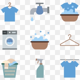 Laundry - Cleaning Png Icon Laundry, Transparent Png