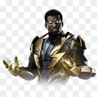 Black Lightning Png - Black Lightning Dc Injustice 2, Transparent Png ...