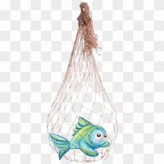 Pescaria - Fish In A Net Clipart, HD Png Download