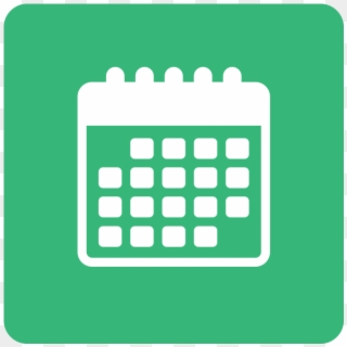 Semester And Weekly Calendars - Orange Calendar, HD Png Download