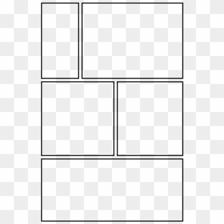 Blank Family Crest Template - Transparent Comic Layout Png, Png 