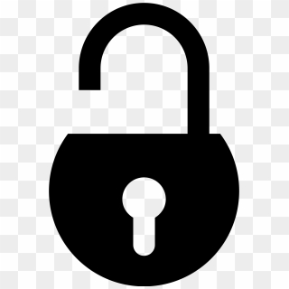 Padlock Clipart Unlocked Padlock - Unlocked Padlock Icon Png ...