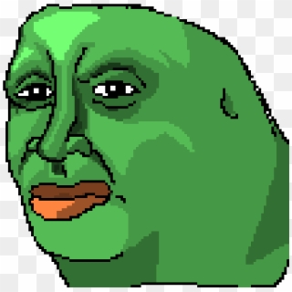 Hugomungus On Twitter Pepe Sad Emoji Transparent Png - Pepe The Frog ...