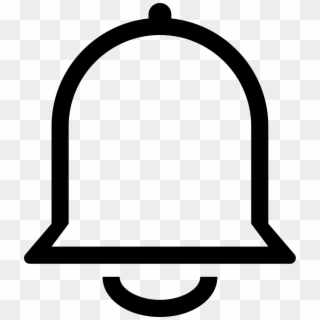 Png File Svg - White Alarm Bell Icon, Transparent Png