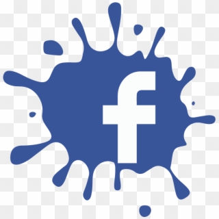 Facebook F Splat Splash Icon Logo Vector Free Vector Logo Facebook Png Transparent Png 800x800 Pinpng