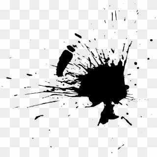 Free Black Paint Splash Png Images Black Paint Splash Transparent Background Download Pinpng