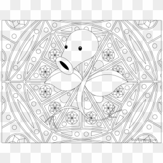 Black And White Coloring Pages For Adults Transparent - Adult Pokemon