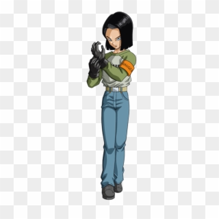 Super - Super Androide 17 Dragon Ball, HD Png Download - 1400x1600 ...