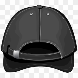 Ourclipart Png Royalty Free Library - Black Baseball Cap Cartoon ...