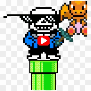 I Tried To Fixed Sans Overworld Sprite And Made It - Undertale Sans Pixel  Art Transparent PNG - 520x720 - Free Download on NicePNG