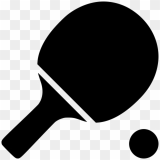 Ping Pong Clipart Black And White - Table Tennis Clipart Black ...