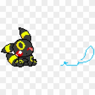 Pixel Unbreon And Glaceon - Minecraft Pixel Art Pokemon Umbreon, HD Png Download