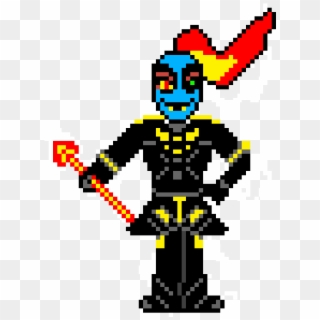 Firetale Undyne - Cartoon, HD Png Download - 570x730 (#794859) - PinPng