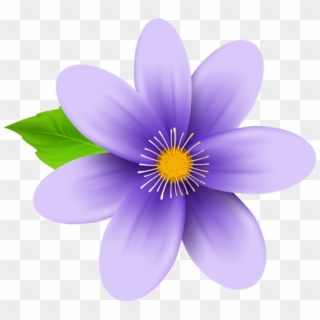 Free Png Download Purple Flower Png Images Background - Blue Flower 