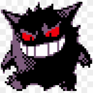 Gengar - Gengar Pixel Art, HD Png Download - 1350x1375 (#85998) - PinPng