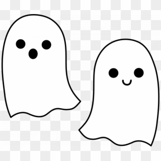 Emoji Halloween Ghost Clipart - Cute Ghosts, HD Png Download - 817x685 ...