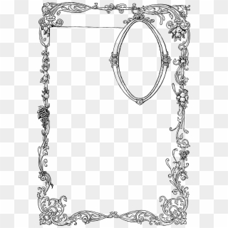 White Picture Frame PNG Clip Art Image​, Gallery Yopriceville -  High-Quality Images and Transparent PNG Free…