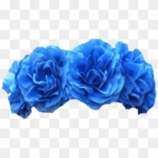 dark blue flower crown