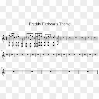 Five Nights At Freddy's Sheet Music Composed By The - Peace Sign ...