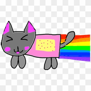 oof #nyancat #roblox #rainbow # Meme #freetoedit - Nyan Cat Oof Gif, HD Png  Download , Transparent Png Image