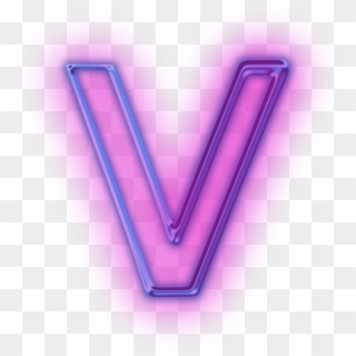 V Letter Png Image Hd - Letter V In Purple, Transparent Png - 1024x1024 ...