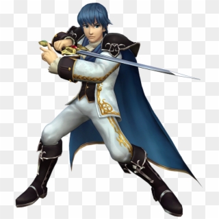 Marth's New Alt Costume - Project M Marth Sigurd, HD Png Download ...