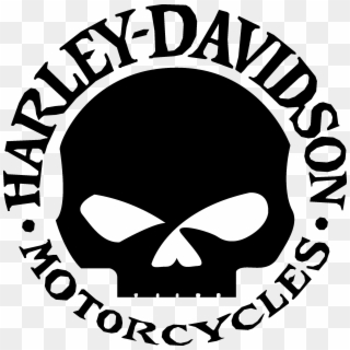 Harley Davidson Logo Skull Png - Bar And Shield Skull, Transparent Png ...