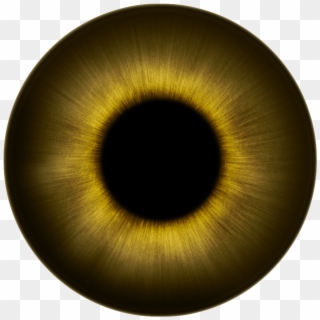 Eye Pupil Transparent Background Png - Brown Cartoon Eye Texture, Png