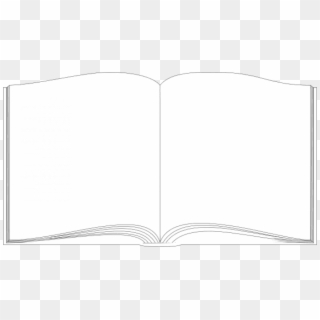 Free Png Download White Book Outline Png Images Background - Book 