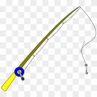 Transparent Fishing Rod Png - Fishing Rod, Png Download - 494x973 ...