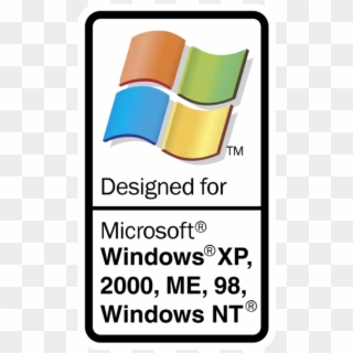 Designed For Microsoft Windows Logo Png Transparent - Designed For Windows Xp, Png Download